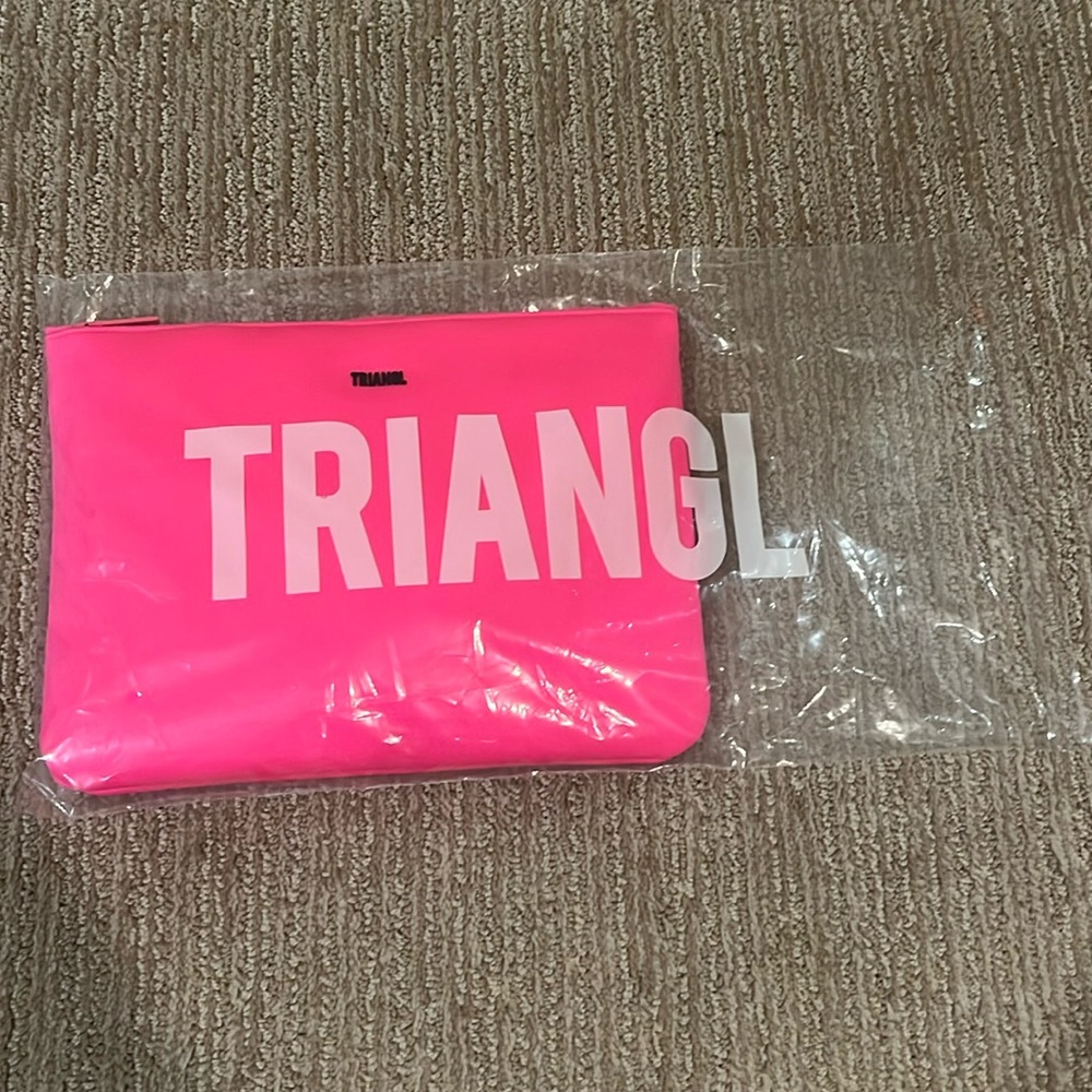Triangl MAIA pink swimsuit NWT top s bottom s